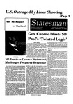 The Statesman, v. 27, i. 03 by State University of New York at Stony Brook