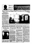 The Statesman, v. 27, i. 18 by State University of New York at Stony Brook