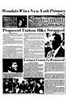 The Statesman, v. 27, i. 60 by State University of New York at Stony Brook