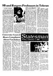 The Statesman, v. 23, i. 43 by State University of New York at Stony Brook