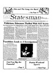 The Statesman, v. 28, i. 10 by State University of New York at Stony Brook