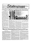 The Statesman, v. 28, i. 52 by State University of New York at Stony Brook