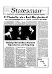 The Statesman, v. 28, i. 62 by State University of New York at Stony Brook