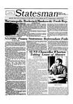 The Statesman, v. 29, i. 14 by State University of New York at Stony Brook