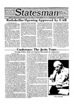 The Statesman, v. 29, i. 16 by State University of New York at Stony Brook