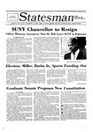 The Statesman, v. 30, i. 13 by State University of New York at Stony Brook