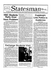 The Statesman, v. 31, i. 16 by State University of New York at Stony Brook