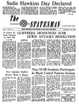 The Statesman, v. 11, i. 20 by State University of New York at Stony Brook