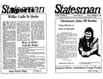 The Statesman, v. 17, i. 06 by State University of New York at Stony Brook