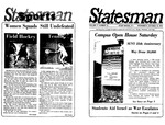 The Statesman, v. 17, i. 12 by State University of New York at Stony Brook