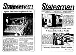 The Statesman, v. 17, i. 21 by State University of New York at Stony Brook