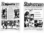 The Statesman, v. 17, i. 27 by State University of New York at Stony Brook