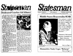 The Statesman, v. 17, i. 67 by State University of New York at Stony Brook