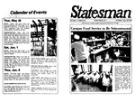 The Statesman, v. 17, i. 82 by State University of New York at Stony Brook