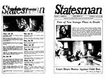 The Statesman, v. 17, i. 90 by State University of New York at Stony Brook