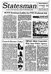 The Statesman, v. 19, i. 29 by State University of New York at Stony Brook