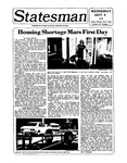 The Statesman, v. 20, i. 01 by State University of New York at Stony Brook