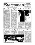 The Statesman, v. 20, i. 15 by State University of New York at Stony Brook