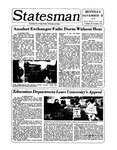 The Statesman, v. 20, i. 22 by State University of New York at Stony Brook