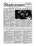 The Statesman, v. 20, i. 23 by State University of New York at Stony Brook