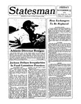 The Statesman, v. 20, i. 24 by State University of New York at Stony Brook