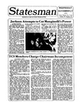 The Statesman, v. 20, i. 26 by State University of New York at Stony Brook