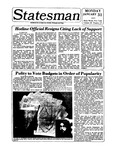 The Statesman, v. 20, i. 37 by State University of New York at Stony Brook