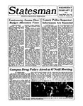 The Statesman, v. 20, i. 38 by State University of New York at Stony Brook