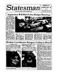 The Statesman, v. 20, i. 39 by State University of New York at Stony Brook