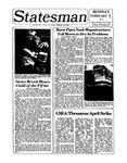 The Statesman, v. 20, i. 40 by State University of New York at Stony Brook