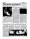 The Statesman, v. 20, i. 45 by State University of New York at Stony Brook