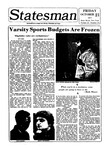 The Statesman, v. 21, i. 13 by State University of New York at Stony Brook