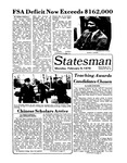 The Statesman, v. 22, i. 42 by State University of New York at Stony Brook