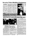 The Statesman, v. 22, i. 43 by State University of New York at Stony Brook