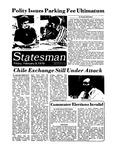 The Statesman, v. 22, i. 44 by State University of New York at Stony Brook