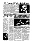 The Statesman, v. 22, i. 64 by State University of New York at Stony Brook