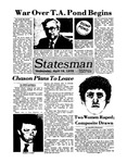 The Statesman, v. 22, i. 68 by State University of New York at Stony Brook