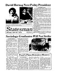 The Statesman, v. 22, i. 73 by State University of New York at Stony Brook