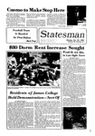 The Statesman, v. 26, i. 21 by State University of New York at Stony Brook