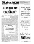 The Statesman, v. 49, i. 39 by Stony Brook University