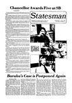 The Statesman, v. 24, i. 72 by State University of New York at Stony Brook