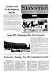 The Statesman, v. 24, i. 75 by State University of New York at Stony Brook