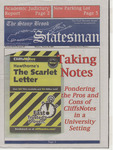 The Statesman, v. 44, i. 74 by State University of New York at Stony Brook