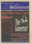 The Statesman, v. 42, i. 31 by State University of New York at Stony Brook