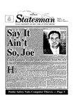 The Statesman, v. 34, i. 61 by State University of New York at Stony Brook