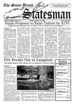 The Statesman, v. 39, i. 31 by State University of New York at Stony Brook