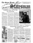 The Statesman, v. 40, i. 22 by State University of New York at Stony Brook