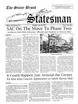 The Statesman, v. 40, i. 61 by State University of New York at Stony Brook