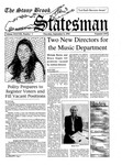 The Statesman, v. 38, i. 03 by State University of New York at Stony Brook