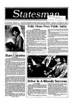 The Statesman, v. 33, i. 16 by State University of New York at Stony Brook